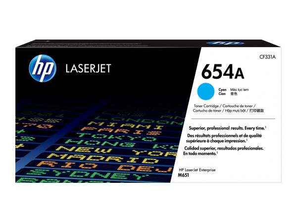Hewlett-Packard Toner cyan CF331A Toner Cyan 15000 Blatt