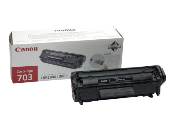 Toner Canon 703BK schwarz 2000 Seiten 7616A005