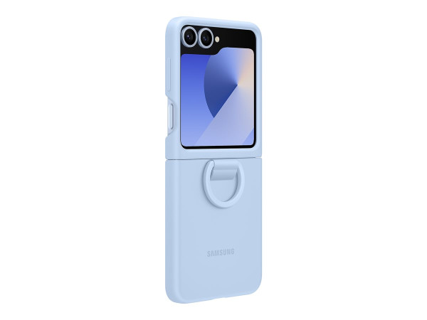 Samsung Silicone Case (hellblau, Samsung Galaxy Z Flip6)