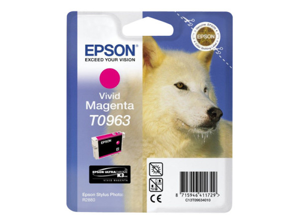 Epson C13T09634010|T0963 Tintenpatrone magenta, 865 Seiten,