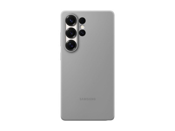 Samsung Silicone Case (grau, Samsung Galaxy S25 Ultra)