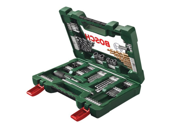 Bosch V-Line TIN Boor/Bit Set 91-dlg