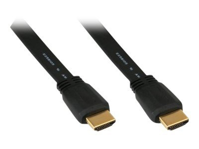 InLine® HDMI Flachkabel, High Speed HDMI® Cable with