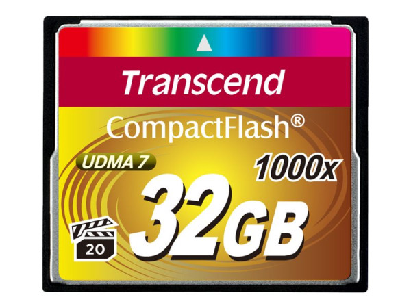 Speicherkarten 32768MB 120MB/s Transcend CompactFlash Card