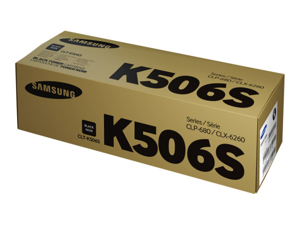 Samsung Toner BK CLT-K506S Retail Toner Schwarz 2000