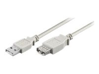 Kabel USB St."A"=>Bu."A" 3,0m Verlängerung