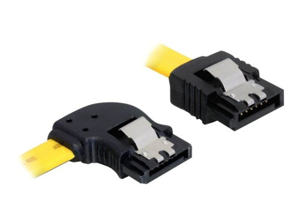 Speichermedien DeLOCK Kabel SATA 30cm links/gerade Metall