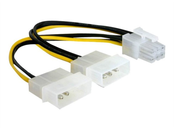 IT Produkte DeLOCK Stromkabel fü PCI Express Karten 15cm