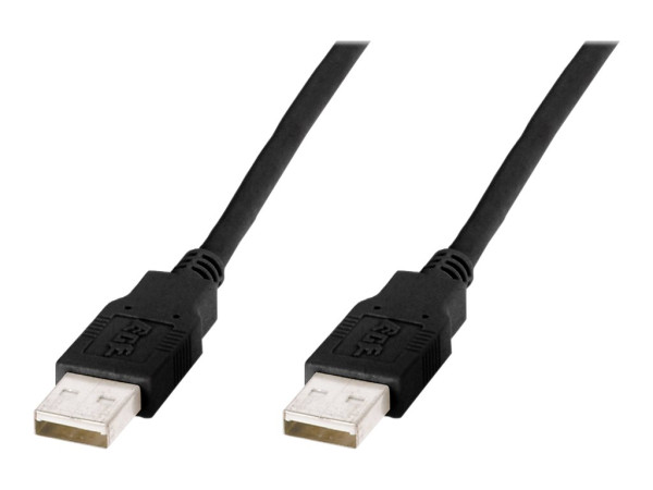 USB Kabel DIGITUS A -> A St/St 3.00m sw bulk