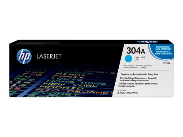 Toner HP CC531A 2800 Seiten cyan