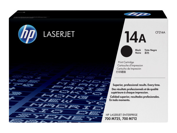 Hewlett-Packard Toner CF214A schwarz für 10000 Seiten