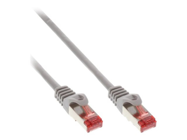 Kabel Patchkabel RJ45 0,5m CAT6 grau S/FTP (PiMf) <Inline)