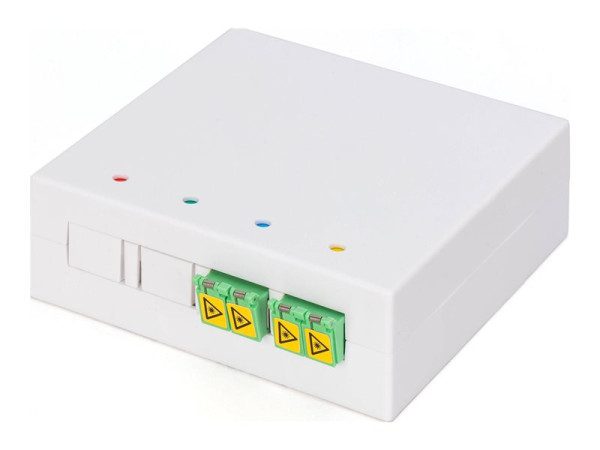 Digitus Digitus FTTH Gehäuse, 2 x LC/APC DX Kupplung mit