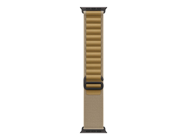 Apple 49 mm Alpine Loop (beige/schwarz, Größe L)