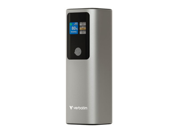 Verbatim Powerbank Charge 'n' Go 27.000mAh, 183 Watt (grau,