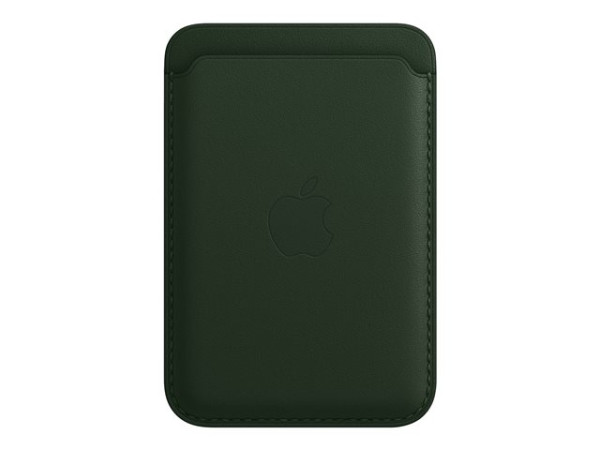 Apple Leder Wallet iPhone gn | mit