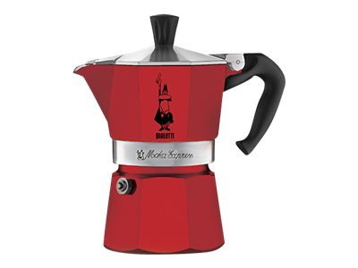 Bialetti Bial Moka Express Red 6 Cups rd | 6