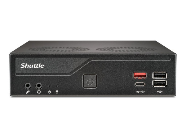Shuttle XPC slim DH810 (schwarz, ohne Betriebssystem)