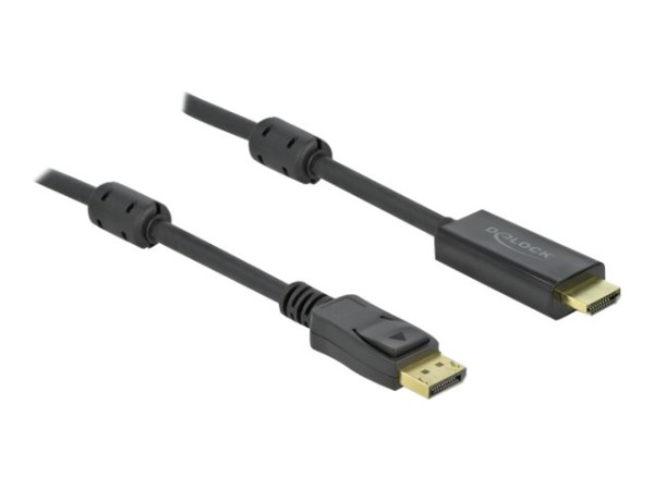 Delock DisplayPort zu HDMI Kabel 2m 4k@60Hz