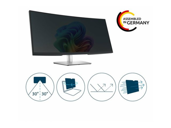 Kensington "Blickschutzfilter (2-fach, abnehmbar) (schwarz,