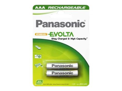 Verbrauchsmaterial Panasonic Akku Evolta P03I AAA 800 mAh