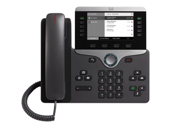 Cisco IP Phone 8811 5Ltg. bk schwarz VoIP