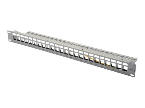 Patchpanel DIGITUS 1HE 24-Port, Modular, Keystone