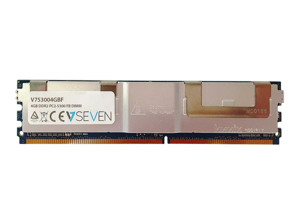 DDR2 4GB V7 DDR2-667, CL5, ECC (V753004GBF) 1,8V