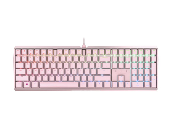 Cherry MX Board 3.0S (rosa, DE-Layout, Cherry MX Blue)