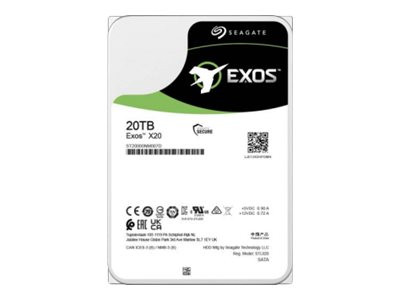 Seagate "Exos X20 20 TB (SAS 12 Gb/s, 3,5")"