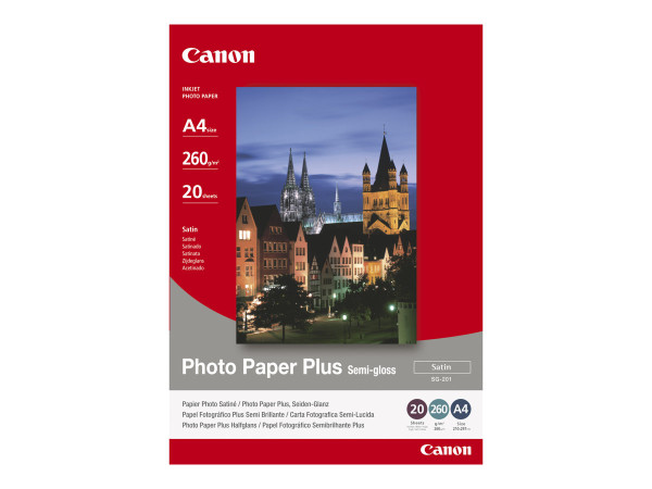 Canon Papier SG201 Photo Papier Seidenmatt 10x15 50Bl