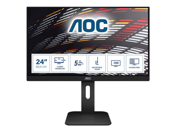 AOC 23,8 L 24P1 | 3-seitig randloser 23,8"-IPS-Monitor