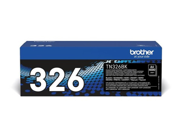 Brother Toner schwarz TN-326BK für Brother-Drucker schwarz