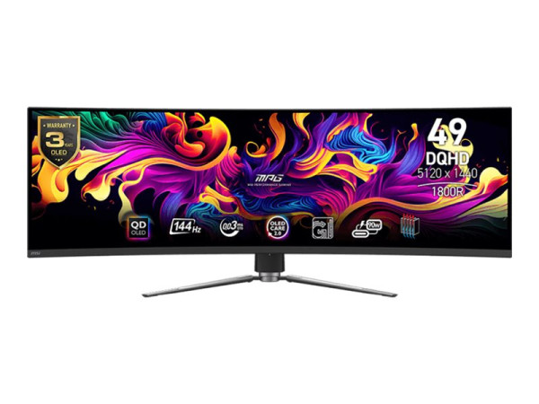 MSI MPG 491CQPDE QD-OLED (124.5 cm (49 Zoll), schwarz,