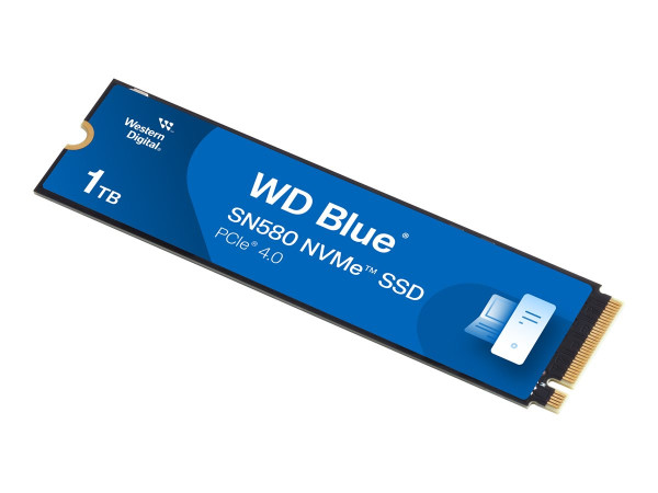 Western Digital Blue SN580 1 TB (blau/weiß, PCIe 4.0 x4,