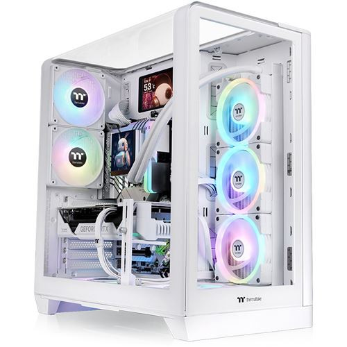 Thermaltake View 390 TG Snow White