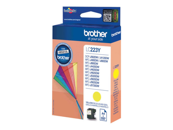 Brother Tinte gelb LC-223Y