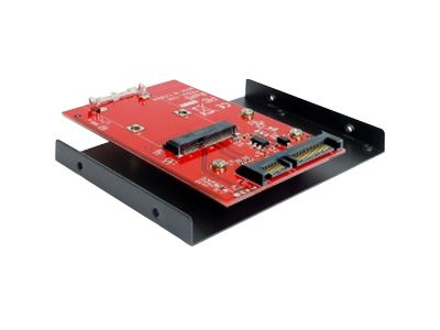 Speichermedien DeLOCK Konverter SATA 22 Pin > mSATA mit 3.5