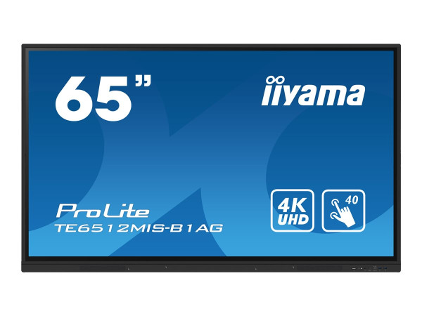 Iiyama 65 L TE6512MIS-B1AG 65"UHD IR 40P Touch AG