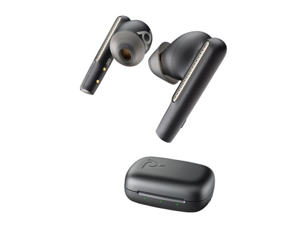 Plantronics Poly Voyager Free 60 Earbuds (schwarz, +Basic