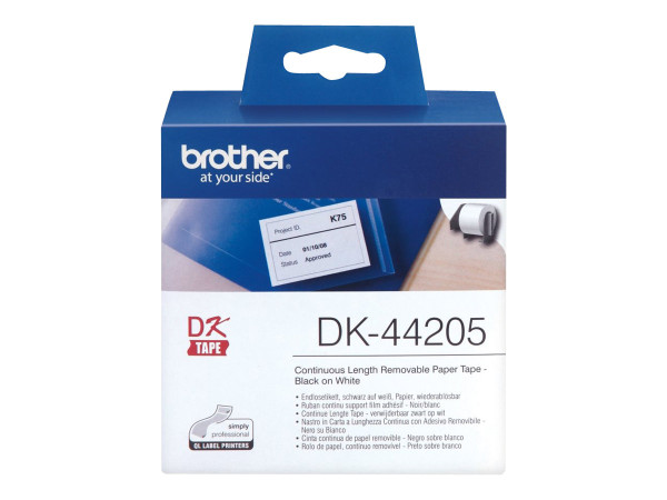 Verbrauchsmaterial Brother P-Touch DK44205, Endlos-Etikett,