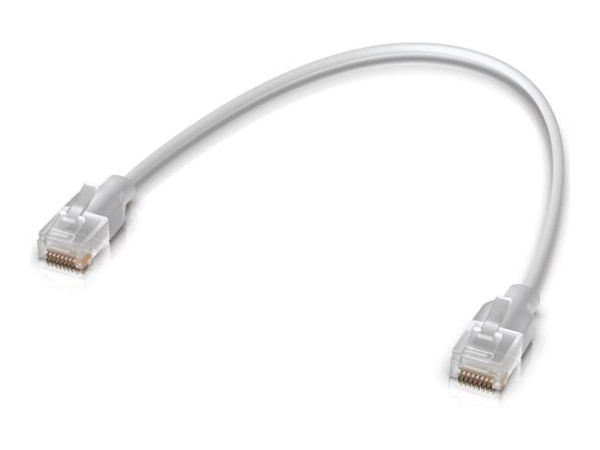 Ubiquiti UniFi Etherlighting Patch Kabel (weiß/transparent,