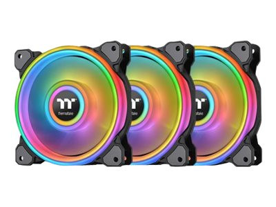 Thermaltake TT Riing Quad 12 RGB 3erP. bk 120x120x25