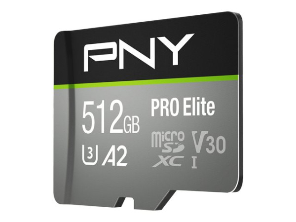 PNY Pro Elite 512GB microSDXC R100/W90