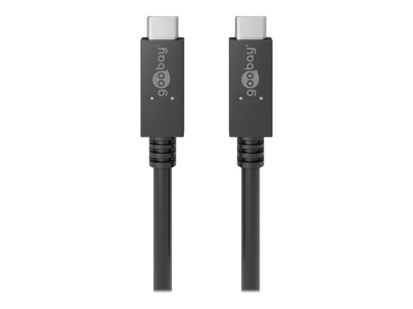 Goobay goobay Kabel USB-C/Cv3.2 PD 100W bk 0.5m | 49252