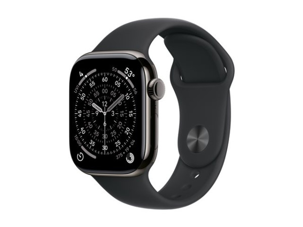 Apple Watch Series 11 (Titan Schiefer, Titangehäuse, 42 mm,