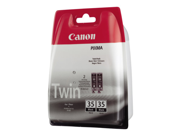 Canon Tinte Doppelpack schwarz PGI-35BK