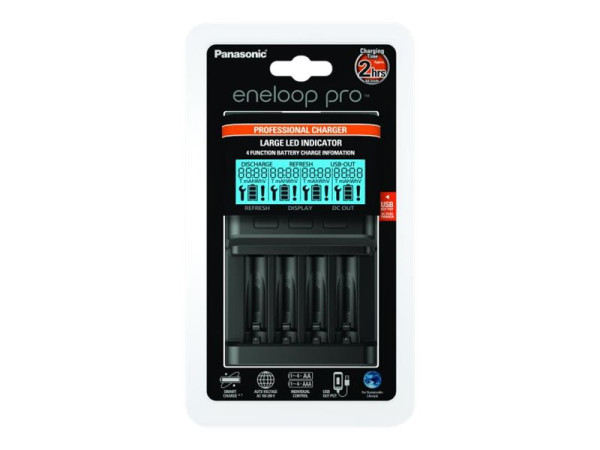 Panasonic Ladegerät eneloop Universal Smart Charger