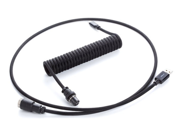 Cablemod CableMod Pro Coiled Keyb. Cable bk 1,50m | USB-A >