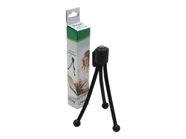 InLine« Mini-Stativ für Digitalkameras, 11,5cm Höhe, schwarz